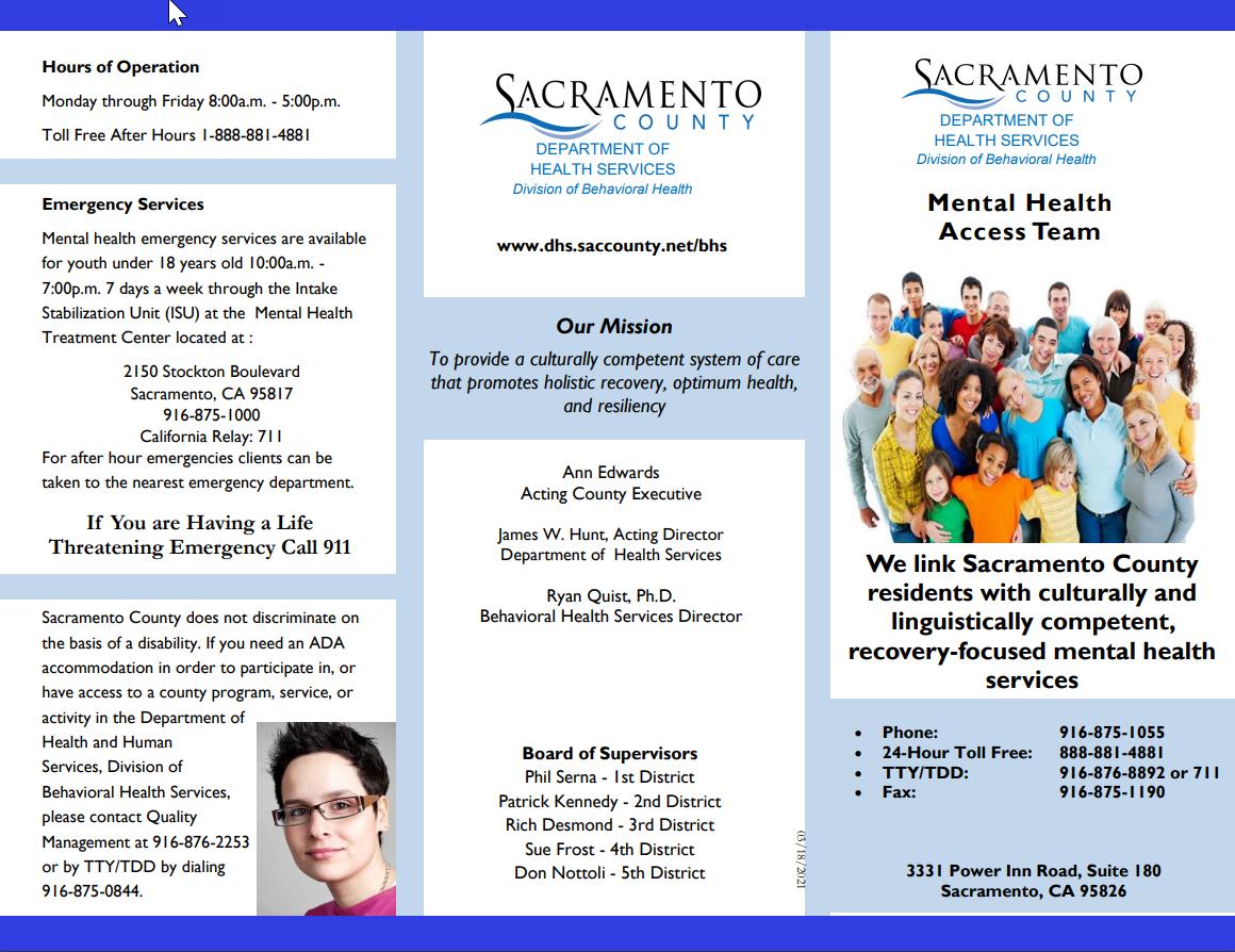 Twin Rivers - Mental <b>Health Services</b>