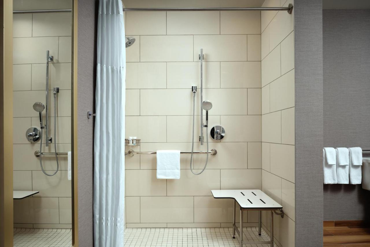Accessible | King Bed or Roll Shower