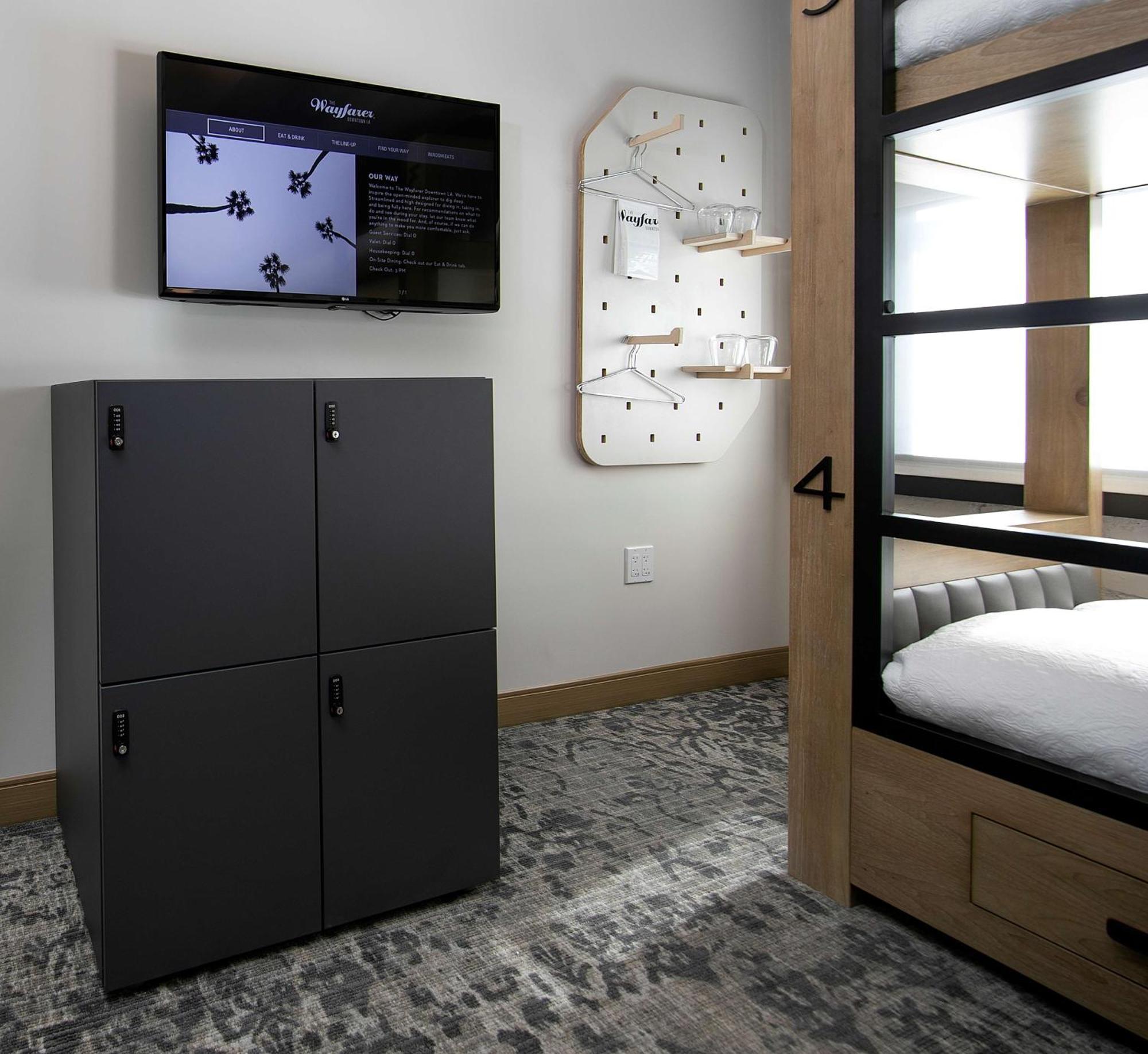 Dormitory Room Four Bunk Beds