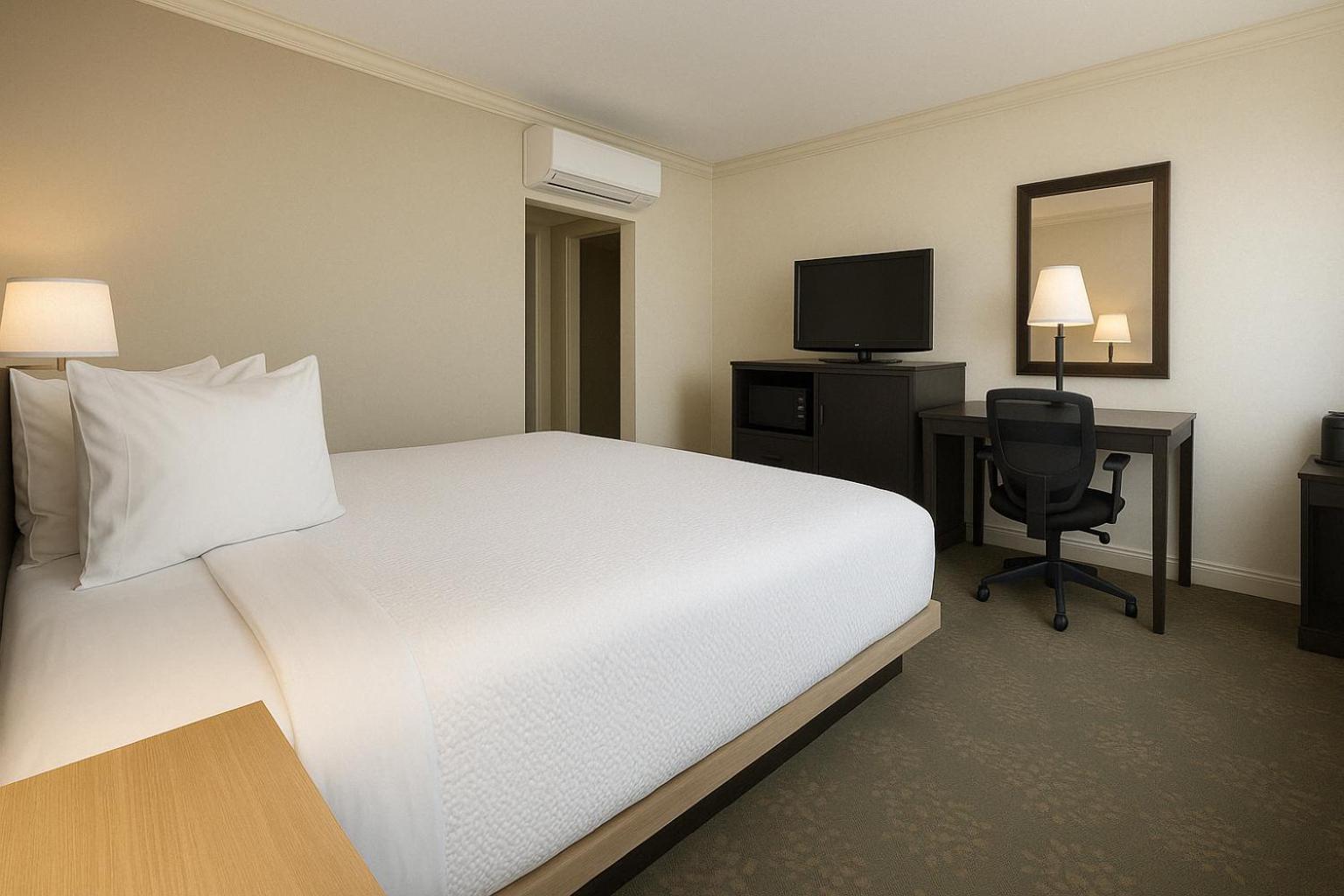 1 King Bed