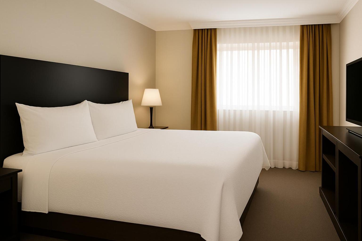 1 King Bed