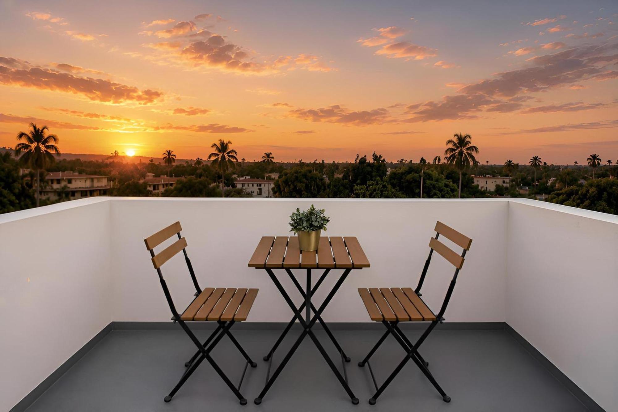 Two-Bedroom City Suite Balcony