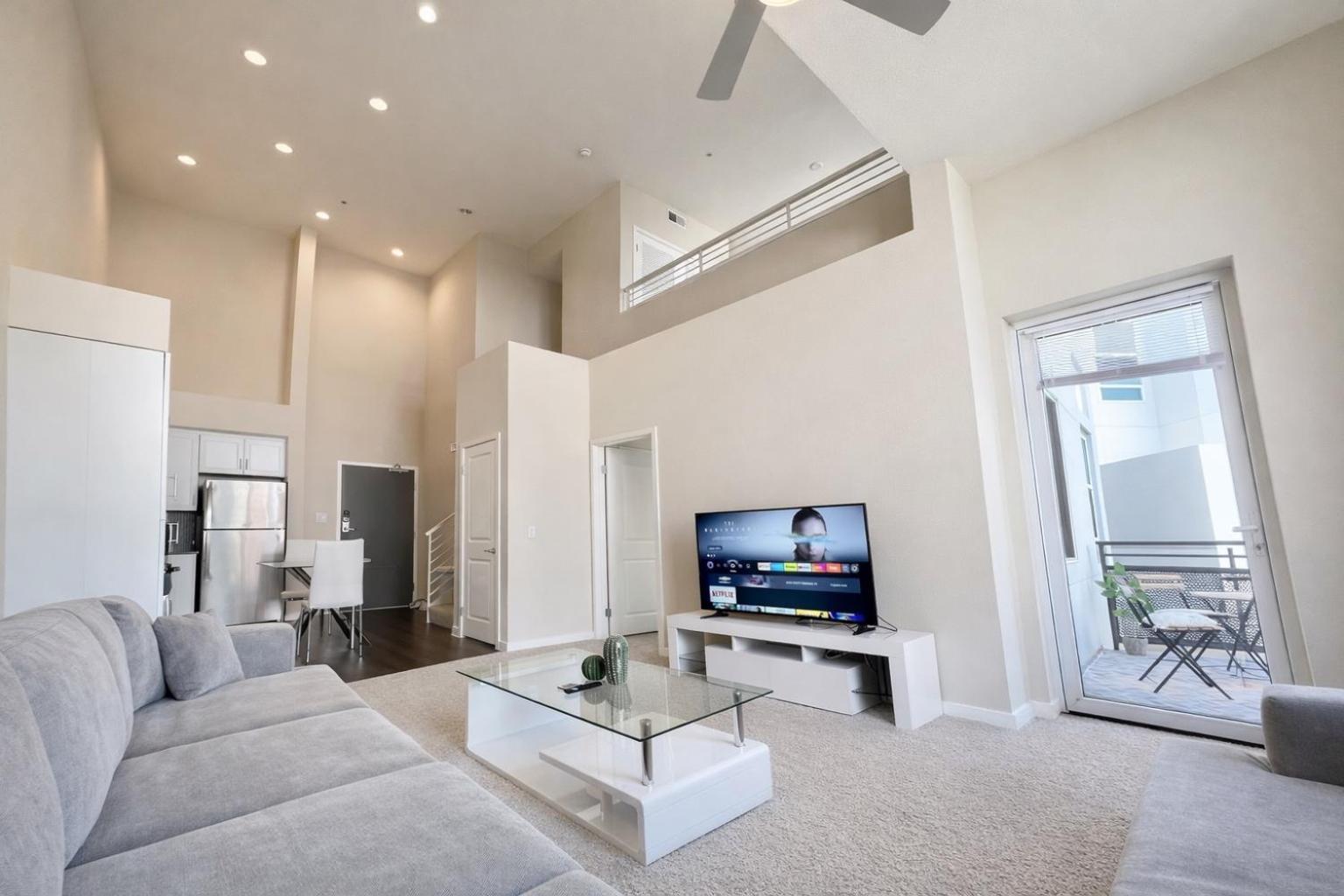Three-Bedroom Loft Apartment