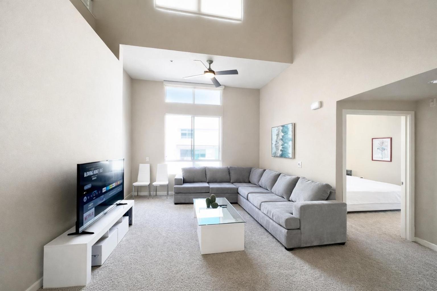 Three-Bedroom Loft Apartment