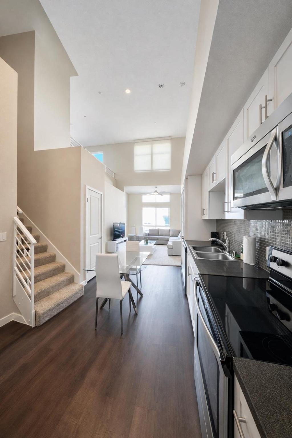 Three-Bedroom Loft Apartment