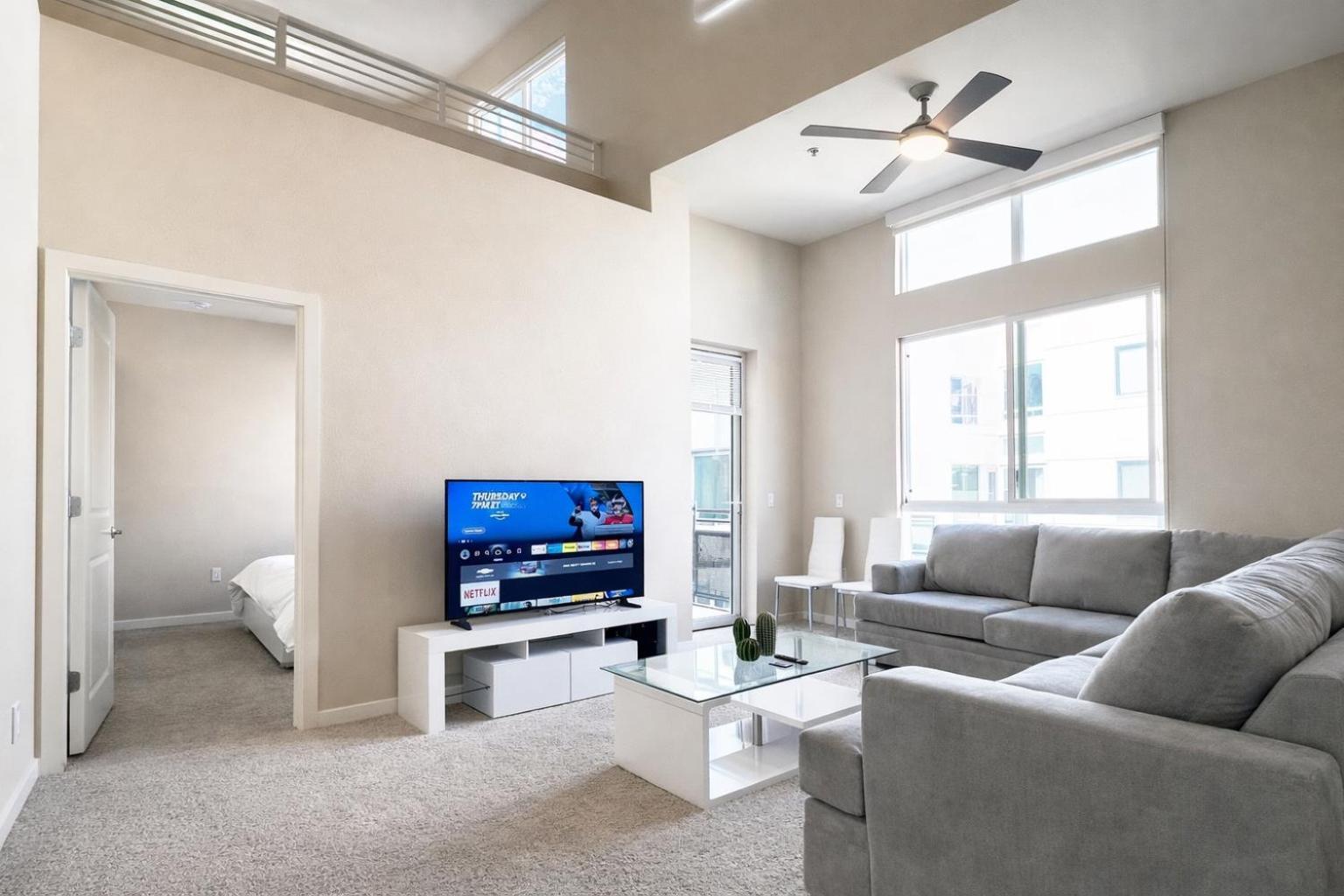Three-Bedroom Loft Apartment