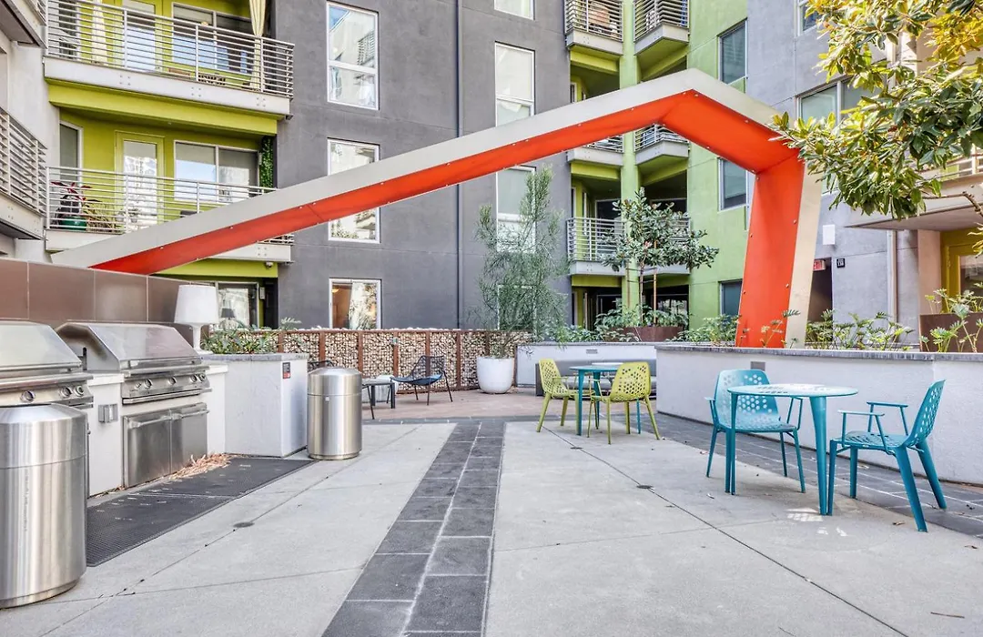 Downtown 1Br W Gym Courtyard Nr La Live Lax-650-1