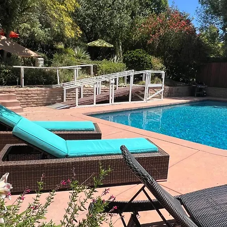 Villa La Reforma - Newly Designed 4Br House & Pool In Los Angeles By Topanga-3