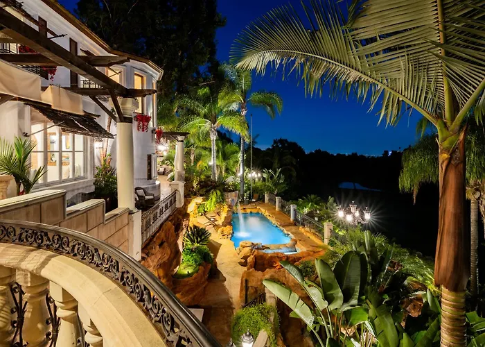 Luxury Bel Air Villa Heated Pool Panoramic Views 6 Bedrooms Los Angeles