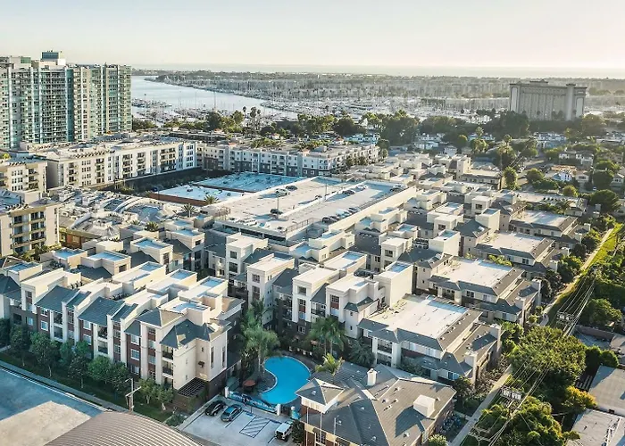 1Br W Gym Pool Spa In Marina Del Rey Lax-28 Apartamento Los Angeles